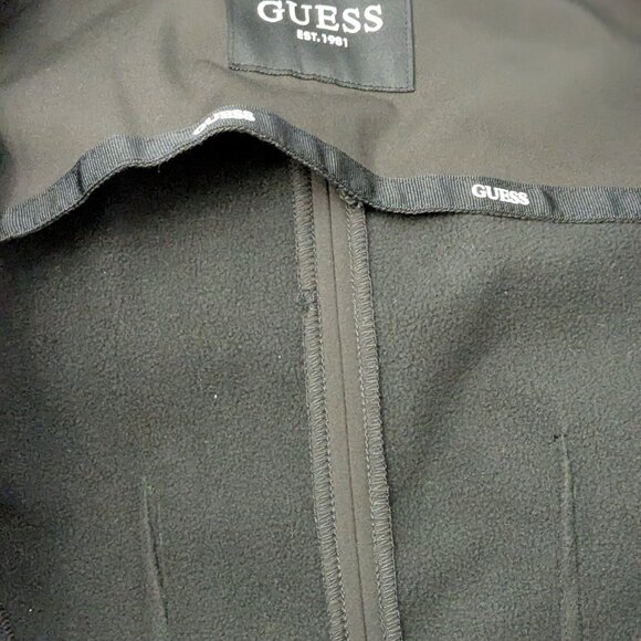 GUESS Softshell Coat Casu alTransitional Jacket for Fall to Winter Ward M - Picture 15 of 16